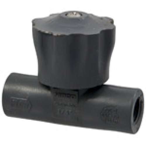 T45CN-V 1/4 THD NEEDLE PVC, Calibrated Needle Valve - Threaded, PVC Schedule 80, FKM, T45CN-V