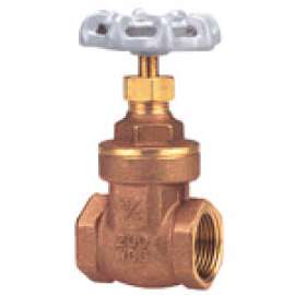 TI8 1 1/2 FULL PORT GATE VALVE, Gate Valve - Brass, Full Port, Threaded Ends, TI-8 - Box of 3