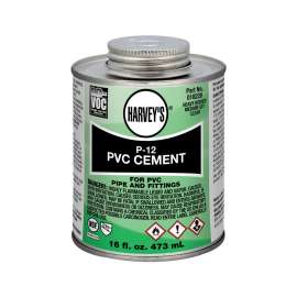 P-12 HEAVY PVC CEMENT 8 OZ