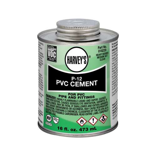 P-12 HEAVY PVC CEMENT 8 OZ