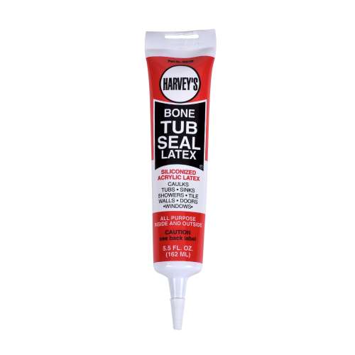 TUB SEAL ACRYLIC LATEX WHITE 10 OZ