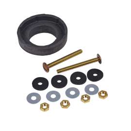 5/16 X 3 BRASS TANK BOLT KIT W/WING NUT