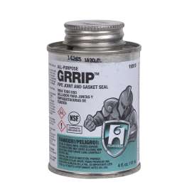 1 pt. Grrip - Industrial Black - Screw Cap With Brush
