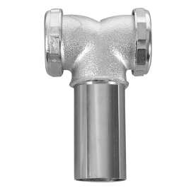 1-1/2" Baffle Tee - 20 Ga. For Center Outlet Waste