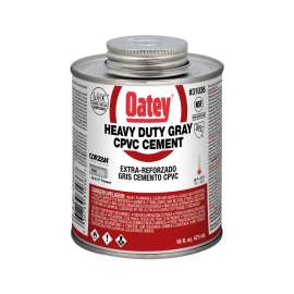 Cement 1 Pt Heavy Duty Gray for CPVC Pipe & Fittings up to 12in Diameter