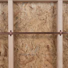 1/2" Copper Tube Strap (12 in polybag)