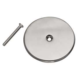 6" Stainless steel cover plate