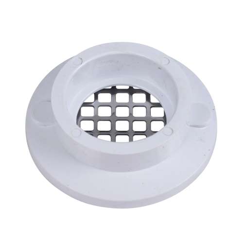 Drain 2in or 3in PVC Short General Purpose with 4in SS Screw-Tite Strainer
