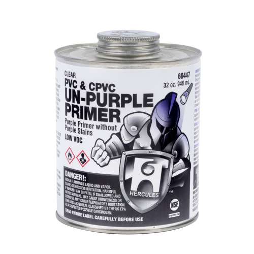 16 oz. Unpurple Primer For PVC And CPVC - Jumbo Dauber In Cap