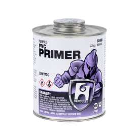 32 oz. PVC Primer - Purple - Jumbo Dauber In Cap
