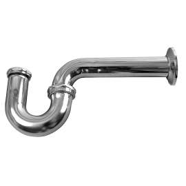 1-1/4" x 1-1/2" P-Trap - 17 Ga. w/ Choked Throat