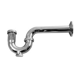 1-1/4" P-Trap w/ Cleanout - 20 Ga.