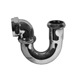 1-1/2" Repair Trap - 17 Ga. w/ Reducing Poly Washer