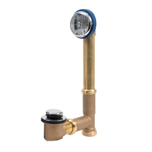 New York Style Tee Brass Bath Waste, Uni-Lift, Oil Rubbed Bronze