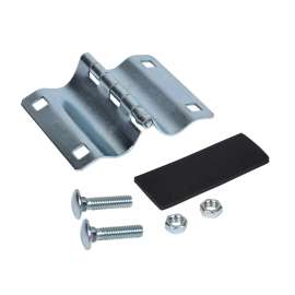 1/2" NPT Cadmium Plated Steel Pipe Repair Clamp w/Neoprene Gasket