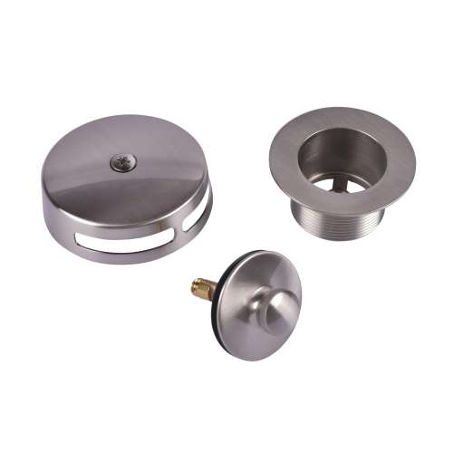 DBlue Trim Kit, for Schedule 40 - Rough-In Kit Uni-Lift Stopper w/ Chrome Finish Trim