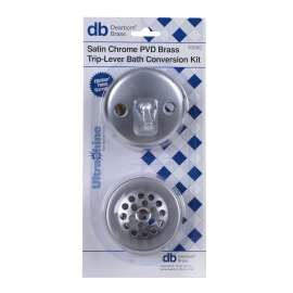 Conversion Kit, Trip Lever Stopper w/ Chrome Finish Trim