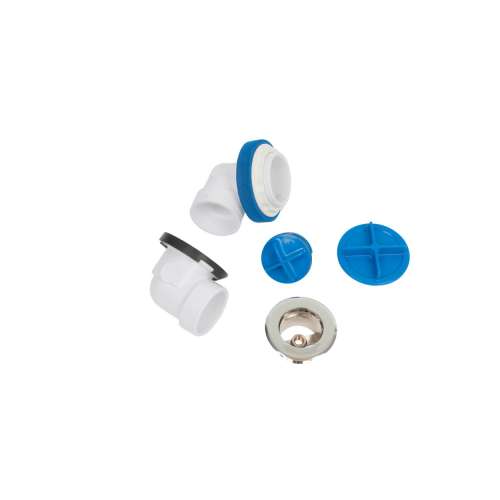 True Blue PVC Rough Kit, w/ Test Kit, Zinc Chrome