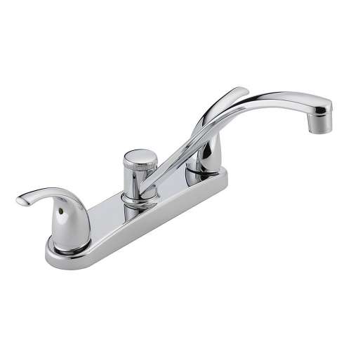 Widespread Kitchen Faucet in Polished Chrome