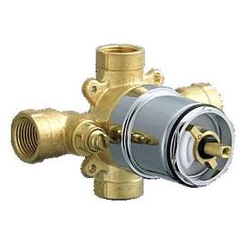 Brass Pressure Balanced Valve with Female Threads and Stops