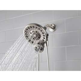 SideKick Two-in-One Shower in Brushed Nickel