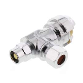 1/2in x 3/8in Lead Free Compression Angle Loose Key Stop Valve