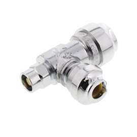 1/2in x 1/4in Lead Free Compression Angle Loose Key Stop Valve