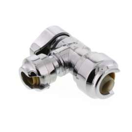 Ice Maker Connector with Angle Stop