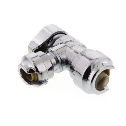 Ice Maker Connector with Angle Stop