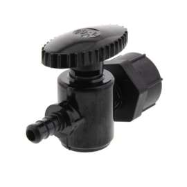 3/8in PolyAlloy PEX Crimp x 1/2in Closet with Plastic Nut