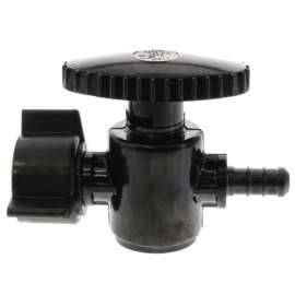 3/8in PolyAlloy PEX Crimp x 1/2in Lav with Plastic Nut