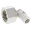 3/4in PEX Crimp x 3/4in Lav Elbow with Plastic Nut