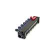 1/2ft ft PEX Press Polymer MiniBloc, 6 Outlets