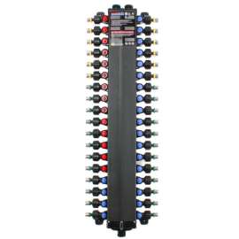 3/8in and 1/2in PEX Press Polymer Combination Manabloc with 36 Ports