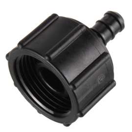 3/8in PEX Crimp x 1/2in Port PolyAlloy PEX Crimp Port Adapter