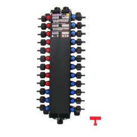 1/2in x 3/8in Combination Crimp MANABLOC with 24 Port