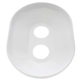 1/2in Double Plastic Escutcheon