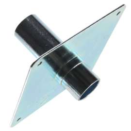 1/2in CTS Straight Floor Sleeve Support with Short Tube Protector