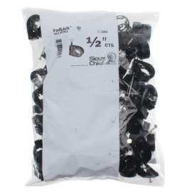 Tube Hanger with Nail for 1/2in CTS Copper, PEX, and CPVC Tubing (Bag of 100)