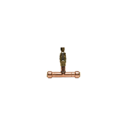Add-A-Line 1/2in Push Fit x 1/4in OD Lead Free Copper Compression Fittings