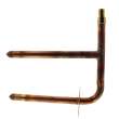 1/2in ProPEX PowerPEX Copper Double Stub Out Elbow, 7in x 8in Size