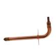 3/8in PowerPEX Copper Stub Out Elbow with Ear, 3-1/2in x 8in Size