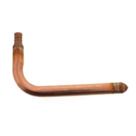 3/8in PowerPEX Copper Stub Out Elbow, 3-1/2in x 6in Size