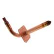 1/2in PowerPEX Copper Stub Out Elbow with Ear, 3-1/2in x 6in Size