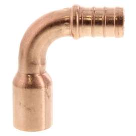 1/2in x 1/2in Male PEX Sweat Elbow