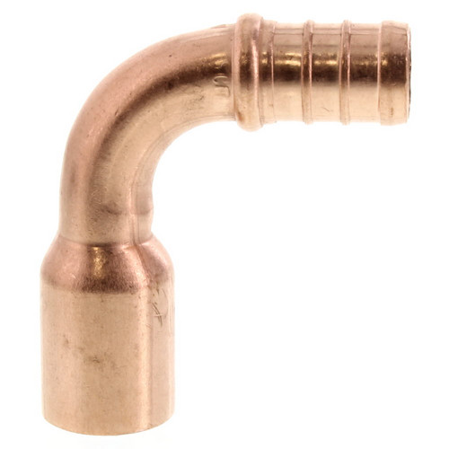 1/2in x 1/2in Male PEX Sweat Elbow