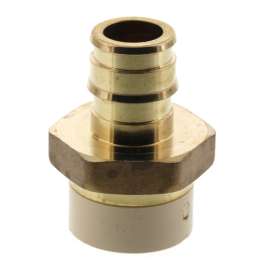 1/2in CPVC x 1/2in ProPEX Straight Adapter