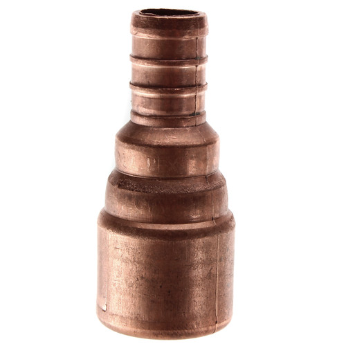 3/4in PEX Crimp 3/4in CPVC Copper Straight Adapter