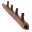 3/4in PEX x Spin Closed Manifold, 1/2in PEX 12 Outlets