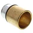 5/8in PEX Press x 1/2in Copper Pipe Adapter in Bronze